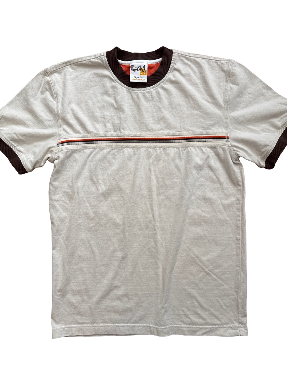 Gotcha Men's Y2K Surf T-Shirt Size Small Crew Neck Gotcha Surf Brand Blank
